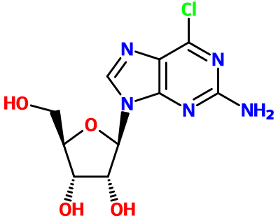 (image for) MC081802 2-Amino-6-chloropurine riboside